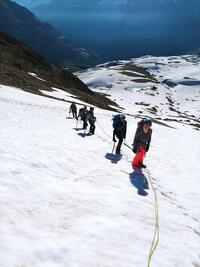 le couloir NE du Lary le couloir NE du Lary